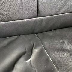 オフィスチェア　破れ補修してあります。の画像