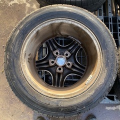【最終値下げ】トヨタ アリスト アルミ付きタイヤセットの画像