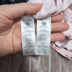 Carter's カーターズ 花柄ロンパース2枚セット 18Mの画像