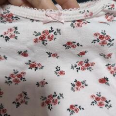 Carter's カーターズ 花柄ロンパース2枚セット 18Mの画像