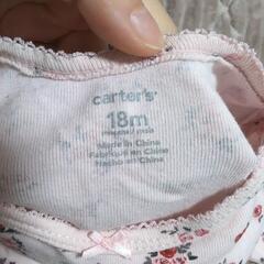 Carter's カーターズ 花柄ロンパース2枚セット 18Mの画像