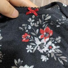 Carter's カーターズ 花柄ロンパース2枚セット 18Mの画像