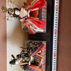 年代物の雛人形の画像