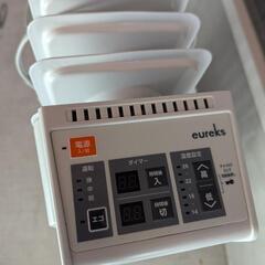 オイルヒーター 暖房 eureks ユーレックス RF8BS 1200W 8畳
の画像