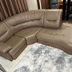 無印良品 インド綿ルームサンダル・前あき M 生成×ネイビー 23.5〜25c…4-5人ソファー 日曜日引き取り　6万から4万円