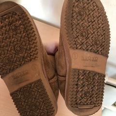 美品NUOVOムートンブーツの画像