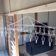 角ハンガー(ステンレス？製)  差し上げます