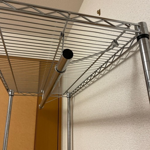 【美品】ルミナス　スチールラック　幅90センチ　