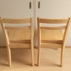 椅子（2脚）（お話し中です）の画像