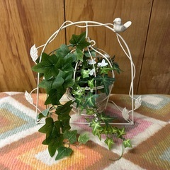 【済】アイアン　インテリア 造花　