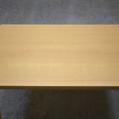 【4/28受渡完了】≪yt1819ジ≫ ニトリ ダイニングセット SI01 LBR ダイニングテーブル DT 4LEG SI01 G120I＋チェア2脚＋ベンチ 4001475-4001421-4001433 中古家具/宮城県仙台市 70130-11の画像