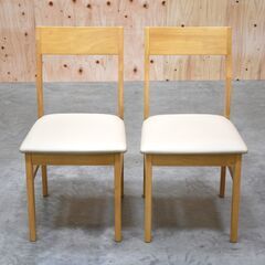 【4/28受渡完了】≪yt1819ジ≫ ニトリ ダイニングセット SI01 LBR ダイニングテーブル DT 4LEG SI01 G120I＋チェア2脚＋ベンチ 4001475-4001421-4001433 中古家具/宮城県仙台市 70130-11の画像