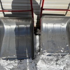 アルミスノーダンプ　大　2台セット！　立山アルミ製　除雪スコップの画像