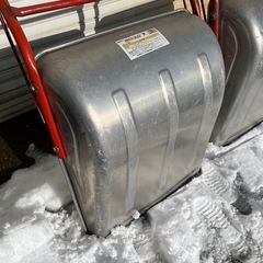 アルミスノーダンプ　大　2台セット！　立山アルミ製　除雪スコップの画像