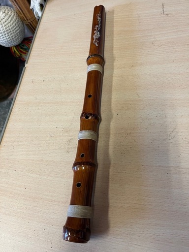 尺八 5穴 尺八 竹製 5穴 約60cm 竹製 5穴