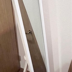 ニトリ スタンドミラー 全身鏡 ホワイト