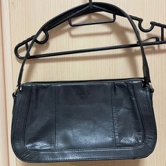 agnes b レザーハンドバッグ