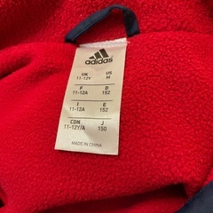 adidas ベンチコート　150の画像