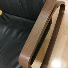 イケア ポエング 美品の画像