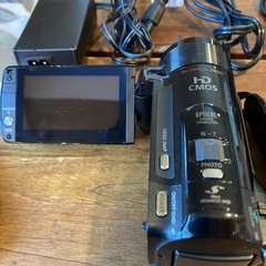 （中古、ジャンク）Canon デジタルビデオカメラ iVIS HF M32 ブラック IVISHFM32BKの画像