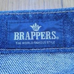 ビックジョン　BIG  JOHN  　BRAPPERS  レディースジーンズ　男女兼用　濃紺　タグ無しでも未使用の　サイ ズ29の画像