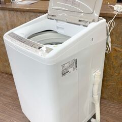 HITACHI/日立 全自動電気洗濯機 ビートウォッシュ 9.0kg BW-V90F 2021年製 シャンパン ホワイト ナイアガラビート洗… (福助  元町店) 元町の生活家電《洗濯機》の中古あげます・譲ります｜ジモティーで不用品の処分
