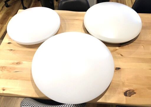 LEDシーリングライト本体のみ３点セット！！　  6畳 3200lm 直径45cm　 アイリスオーヤマ 　ＰＺＣＥ-206Ｄ