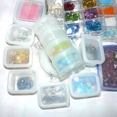 配達先決定🚚　無料配達します🚚アクセサリーのパーツまとめて💖ハンドメイド💖クラフト💖ネイル💖の画像