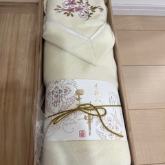 シルク混ん綿毛布の画像