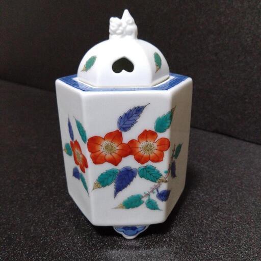 2604 鍋島焼香炉未使用