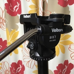 Velbon（ベルボン） ビデオ用　雲台 PH-368　三脚　D-600の画像