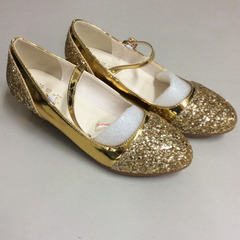 ★ ゴールド パンプス 24cm 新品