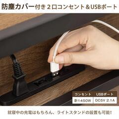 27t SINNONAKA USB&２口コンセント ベッドフレーム 2段宮棚付き パイプベッド  スチールベッド アイアンベッド フレームのみ セミダブルベッド （ホワイトウォッシュ×ホワイト）y020703t 