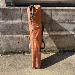 【お譲り先決定】アウトドアチェア　折り畳みチェア　折り畳みイス　ドリンクホルダー付きの画像