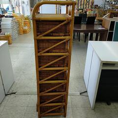 ラタンチェスト 7段 ※2400010479823の画像