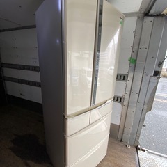 NO858🌈福岡市内配送設置無料✨🌈パナソニック Panasonic 冷蔵庫（501L・フレンチドア）シャンパン・ECONAVI NR-F504T-Nの画像