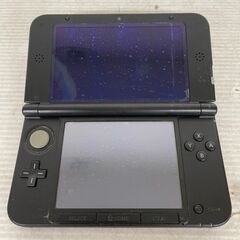 【Nintendo】ニンテンドー 3DS LL ジャンク SPR-001 本体のみ ブラック 社外タッチペン付 SDカード付属 ゲーム機 Y0851の画像