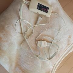 電気毛布　敷き毛布の画像