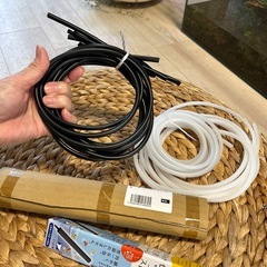 新品 エアーホース  エアーチューブ クリスタルジョイント エアーストーンの画像