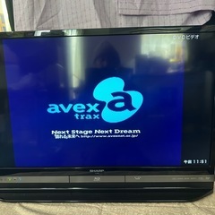 プライスダウン！40%off】シャープ32Vブレーレイ（DVD）内臓テレビ！の画像