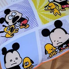 ミッキークッション　にしむらゆうじ画の画像