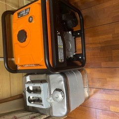  値下げ  
発電機 と 携行缶  値下げ可能 の画像