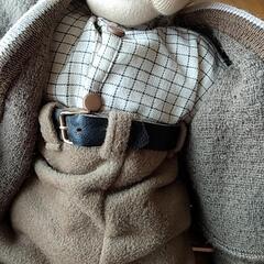 アンティーク手作りドール人形末長くの画像