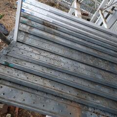 長尺足場板 2m 10枚 (ALINCO3枚/KYC7枚) 2m