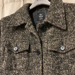 シンプルウールコート