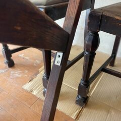 アンティーク　　ダイニングチェア　4脚セットの画像