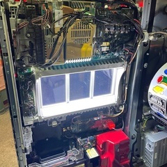 パチスロ実機 ハードボイルド コイン不要機付きの画像