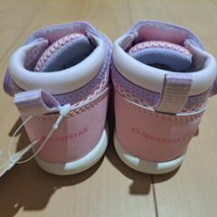 ✨新品未使用✨ムーンスター✨13cm✨定価4620円✨ピンク✨ファーストシューズの画像