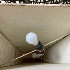 決まりました　フロアスタンド　ラタン風　の画像