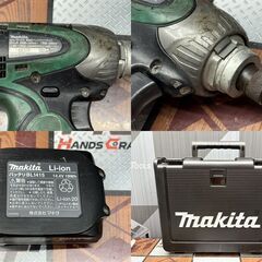 【中古】マキタ Makita TD135D 充電式インパクトドライバ 14.4V バッテリ×1付きの画像